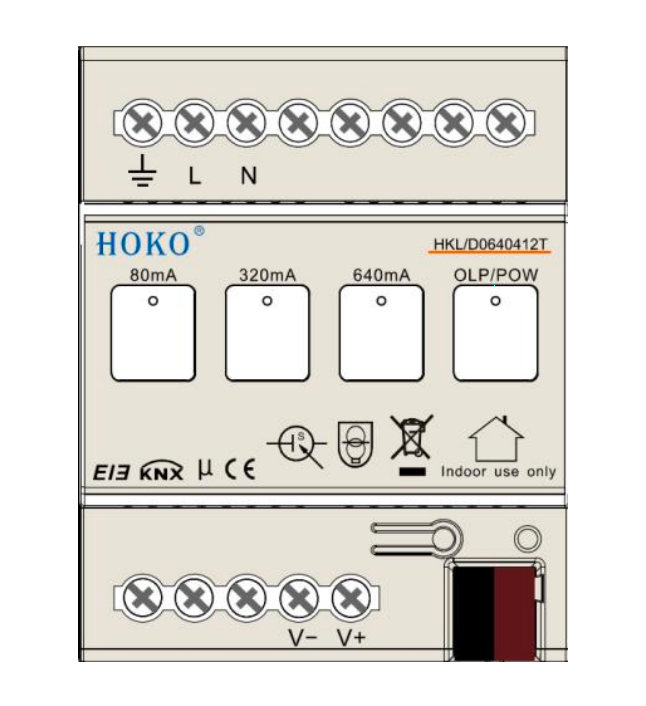 HKL/D0640412T Hi-BUS®KNX 640mA</br>电源