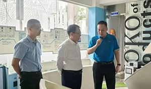 荔湾区委书记刘晨辉•率队调研汉光电气