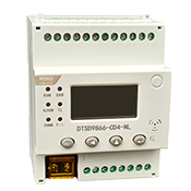 DTSD9866-CD4-NL</br>导轨式三相防逆流智能电能表